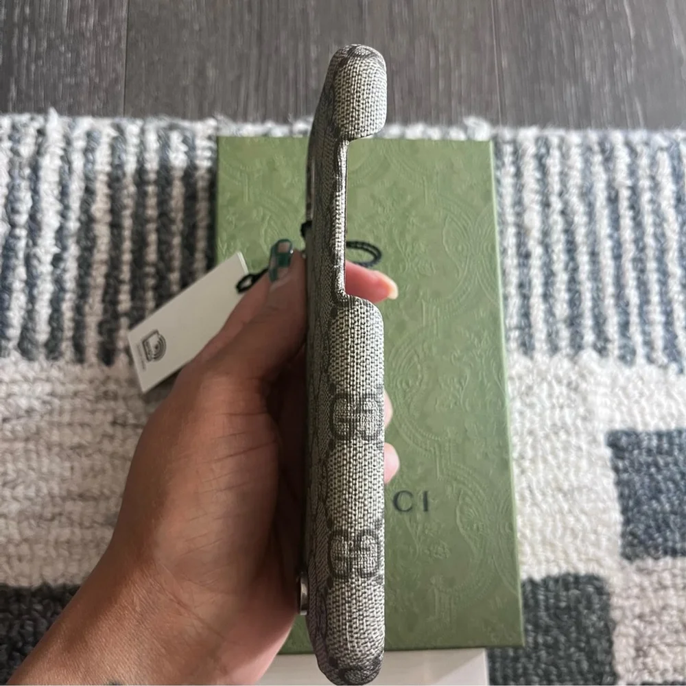 🤎NWT🤎 Gucci Ophidia iPhone 14/15 PLUS Case (753612 K5I0S 9742) - Picture 4 of 10